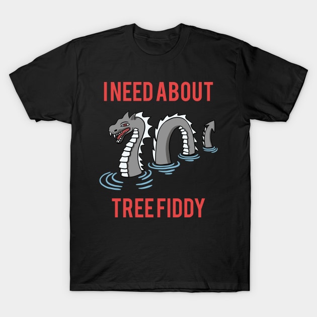 Tree fiddy hot sale t shirt